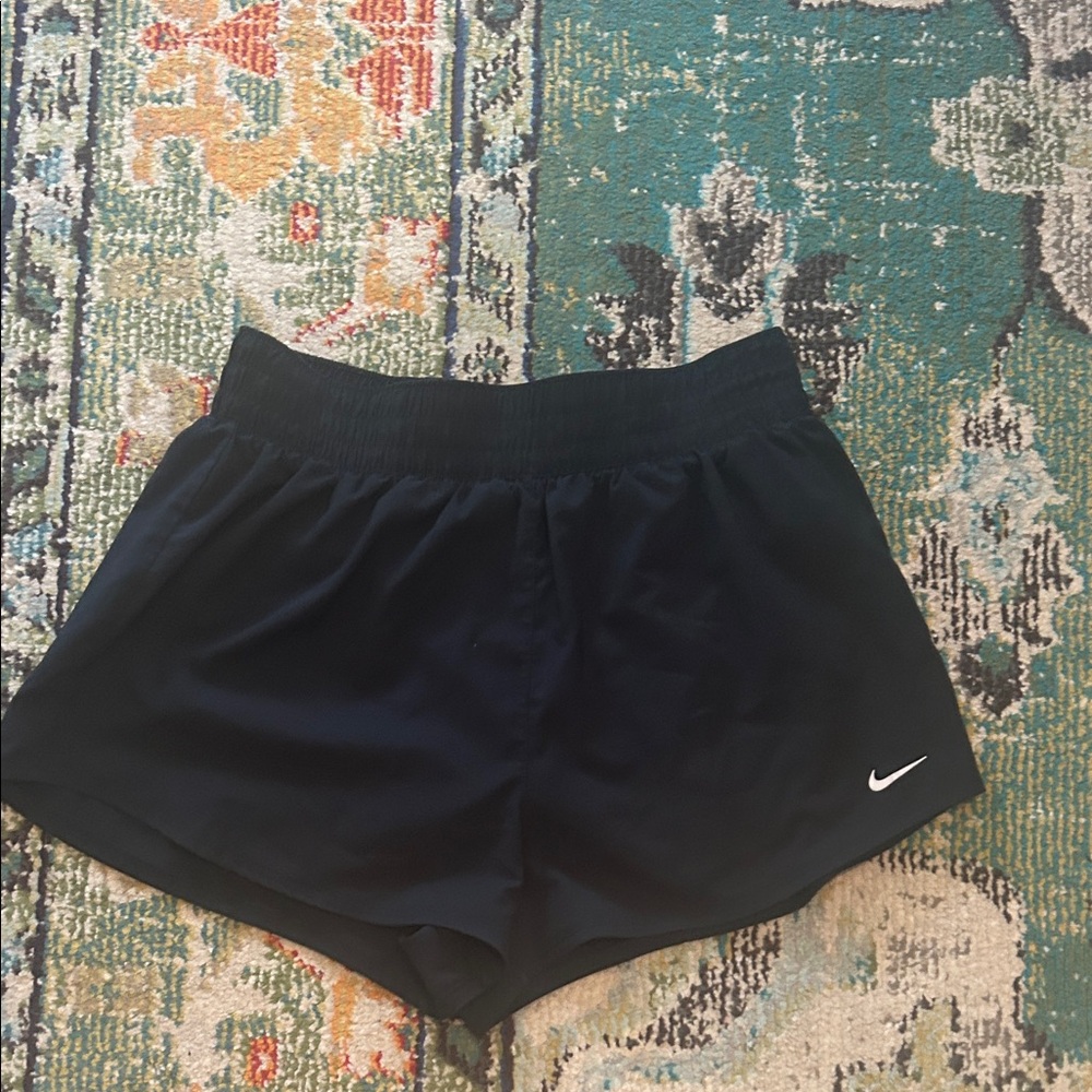Nike Women's Dark Blue Athletic Shorts